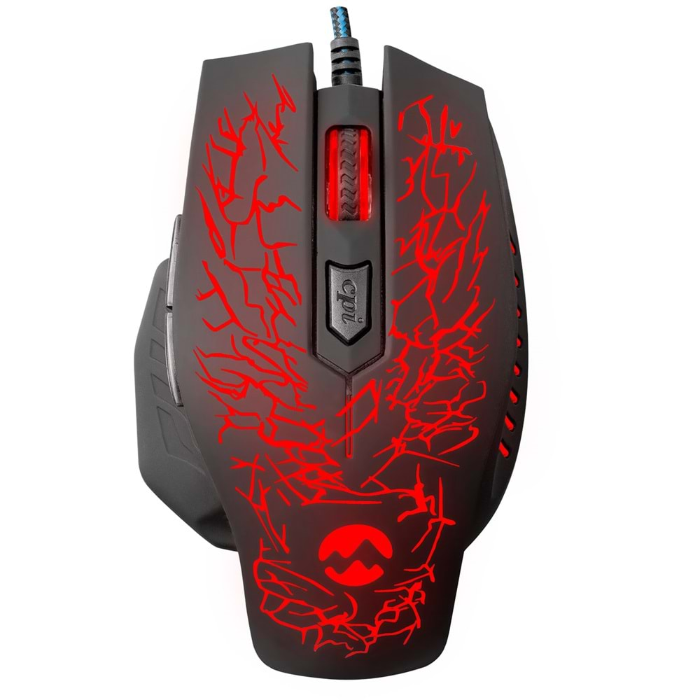 Everest SM-700 STREAKS 6D RGB IŞIKLI OYUNCU GAMİNG MOUSE