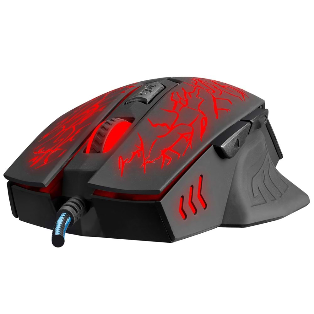 Everest SM-700 STREAKS 6D RGB IŞIKLI OYUNCU GAMİNG MOUSE