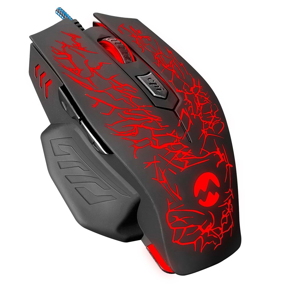 Everest SM-700 STREAKS 6D RGB IŞIKLI OYUNCU GAMİNG MOUSE