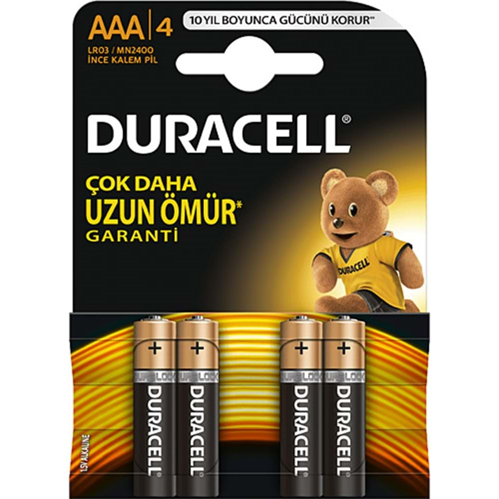 DURACELL İNCE KALEM PİL 1 ADET