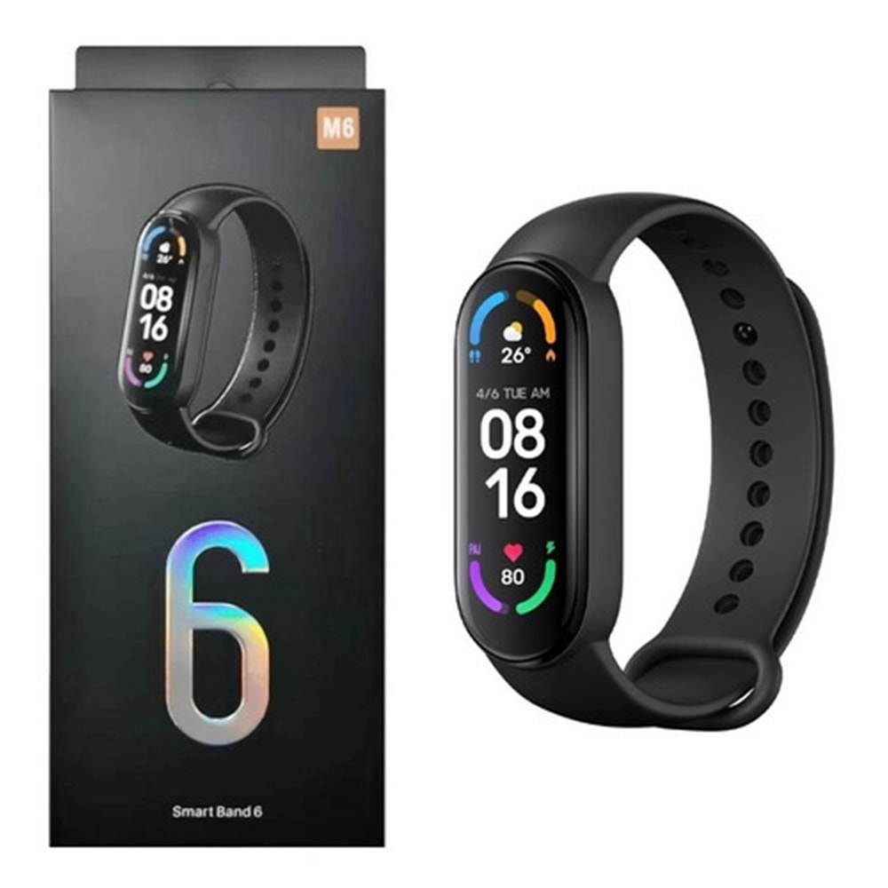 M6 AKILLI SAAT SMART WATCH AKILLI BİLEKLİK