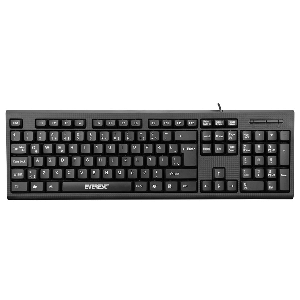 EVEREST KB-871U KABLOLU STANDART USB Q KLAVYE