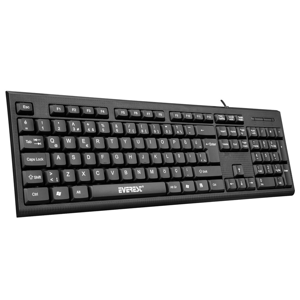 EVEREST KB-871U KABLOLU STANDART USB Q KLAVYE