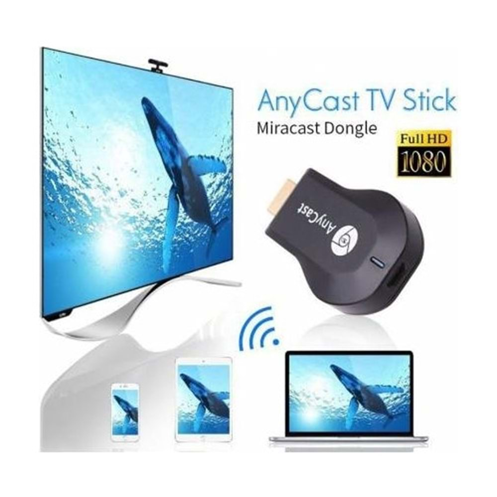 ANYCAST M9 PLUS HDMİ KABLOSUZ GÖRÜNTÜ SES AKTARICI