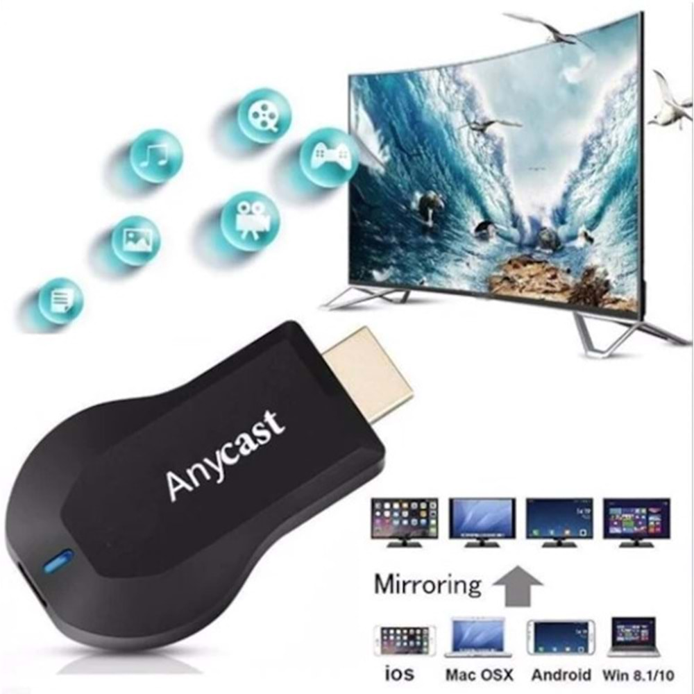 ANYCAST M9 PLUS HDMİ KABLOSUZ GÖRÜNTÜ SES AKTARICI