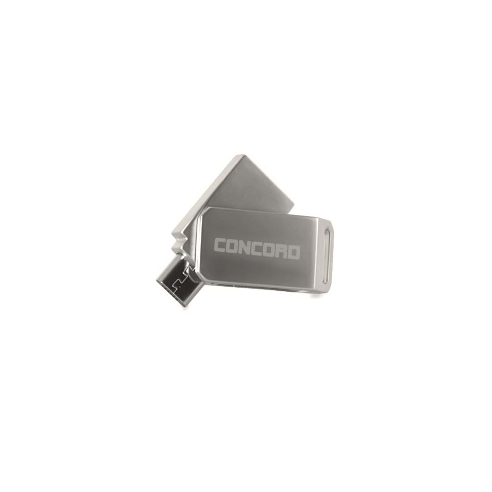 Concord C-OTG16 16GB Çift Taraflı Micro OTG USB 2.0 Bellek