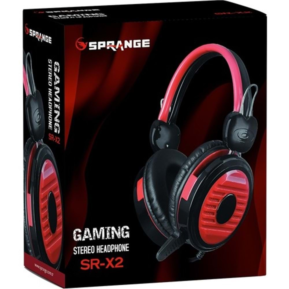 SPRANGE SR-X2 OYUNCU GAMİNG PC MİKROFONLU KULAKLIK