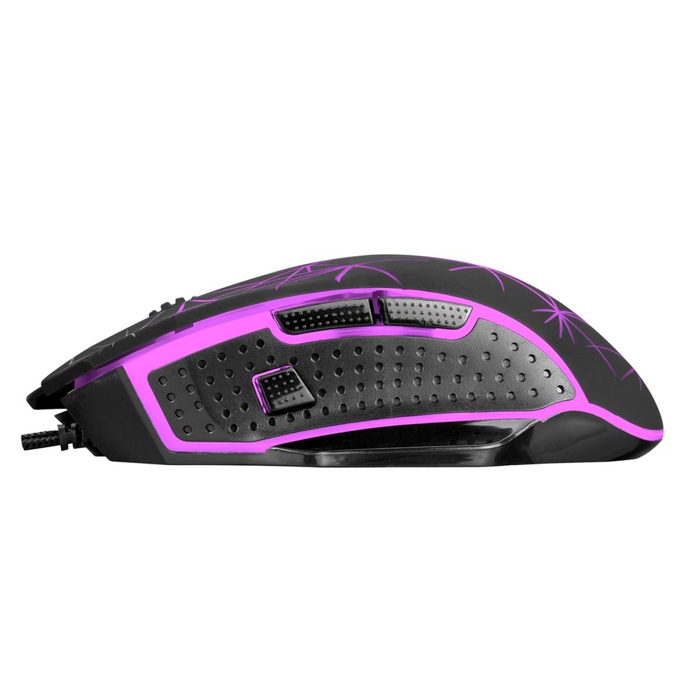 Everest SM-G21 RGB 4800Dpi 4Renk Aydınlatma Gaming Mouse