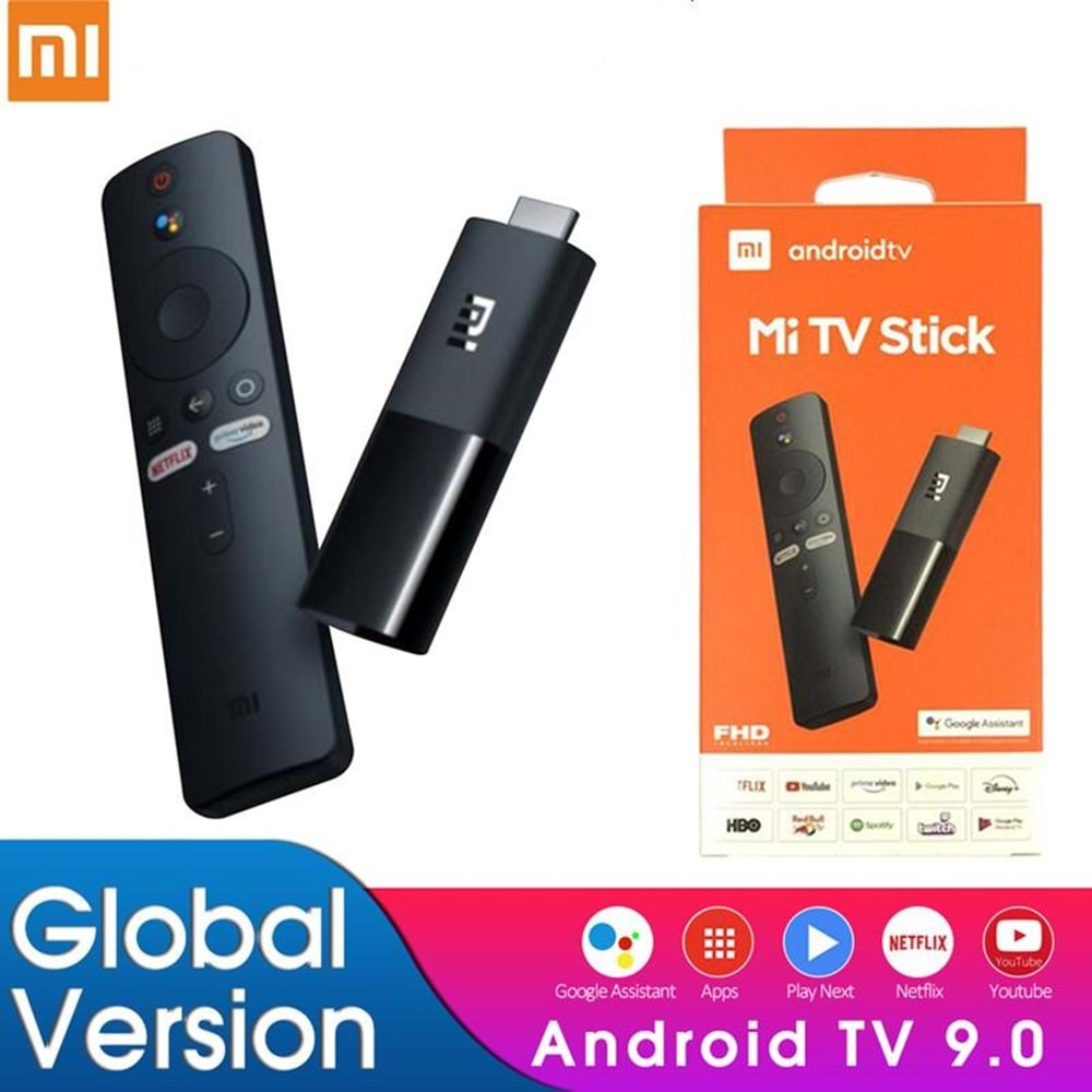 Xiaomi Mi TV Stick 1080p Android TV Media Player - Dolby DTS - Chromecast