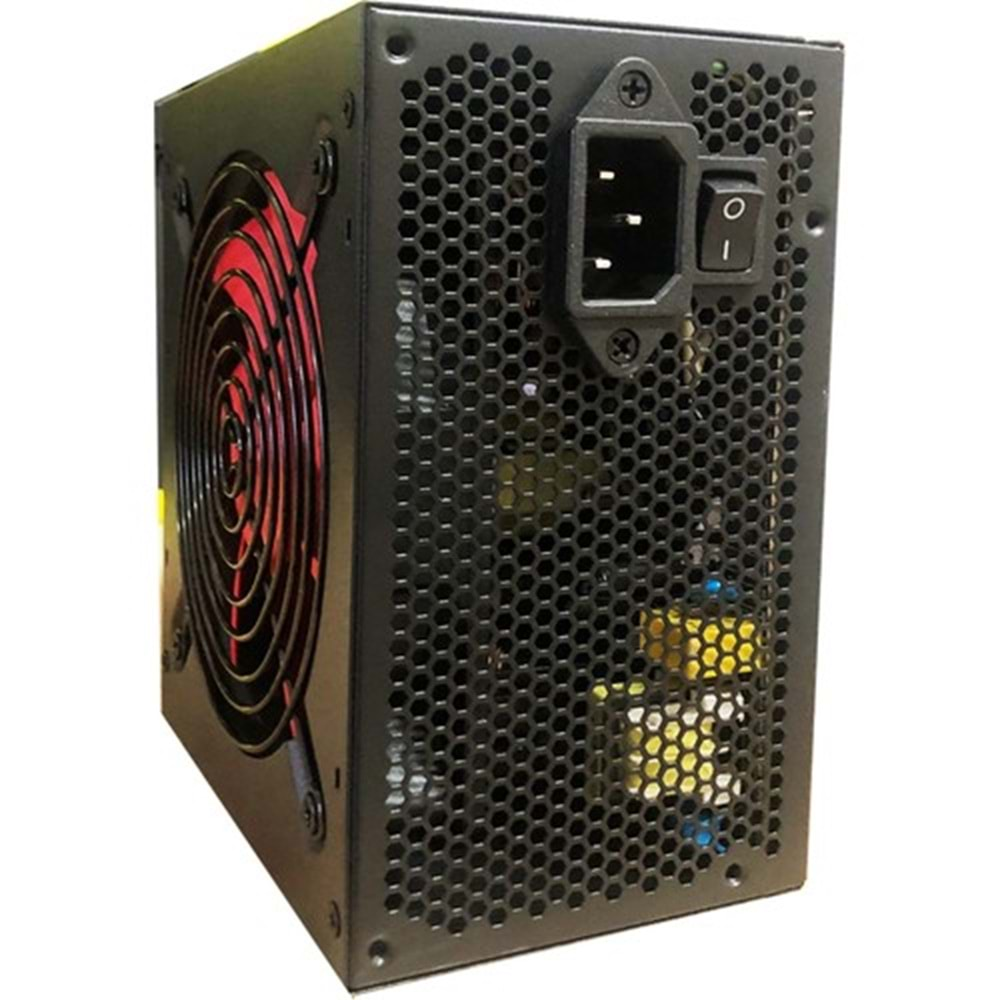 Platoon PL-9267 800W Power Supply 12CM Geniş Fan Güç Kaynağı