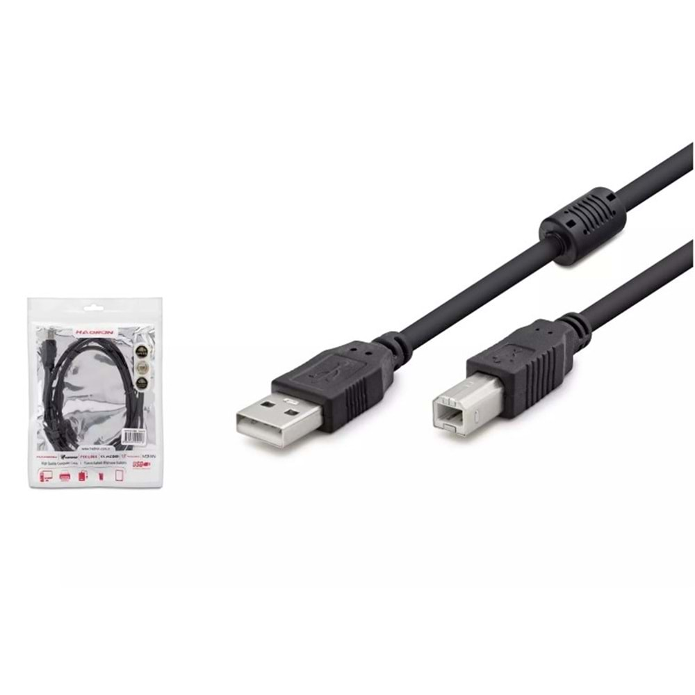 HADRON HDX7505 KABLO PRİNTER TO USB YAZICI KABLO 1.5MT