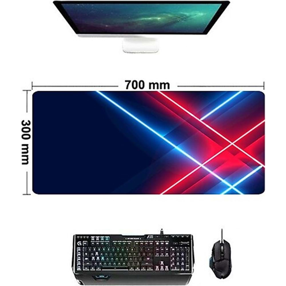 Concord MP-703 Oyuncu Mouse Pad Kaymaz Taban 30*70cm 0.3mm