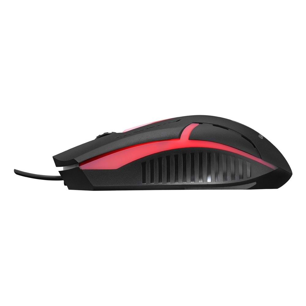 Hytech HKM-58 COMBO GAMY PLUS Mavi Tuşlu Q Gaming Oyuncu Klavye + Mouse