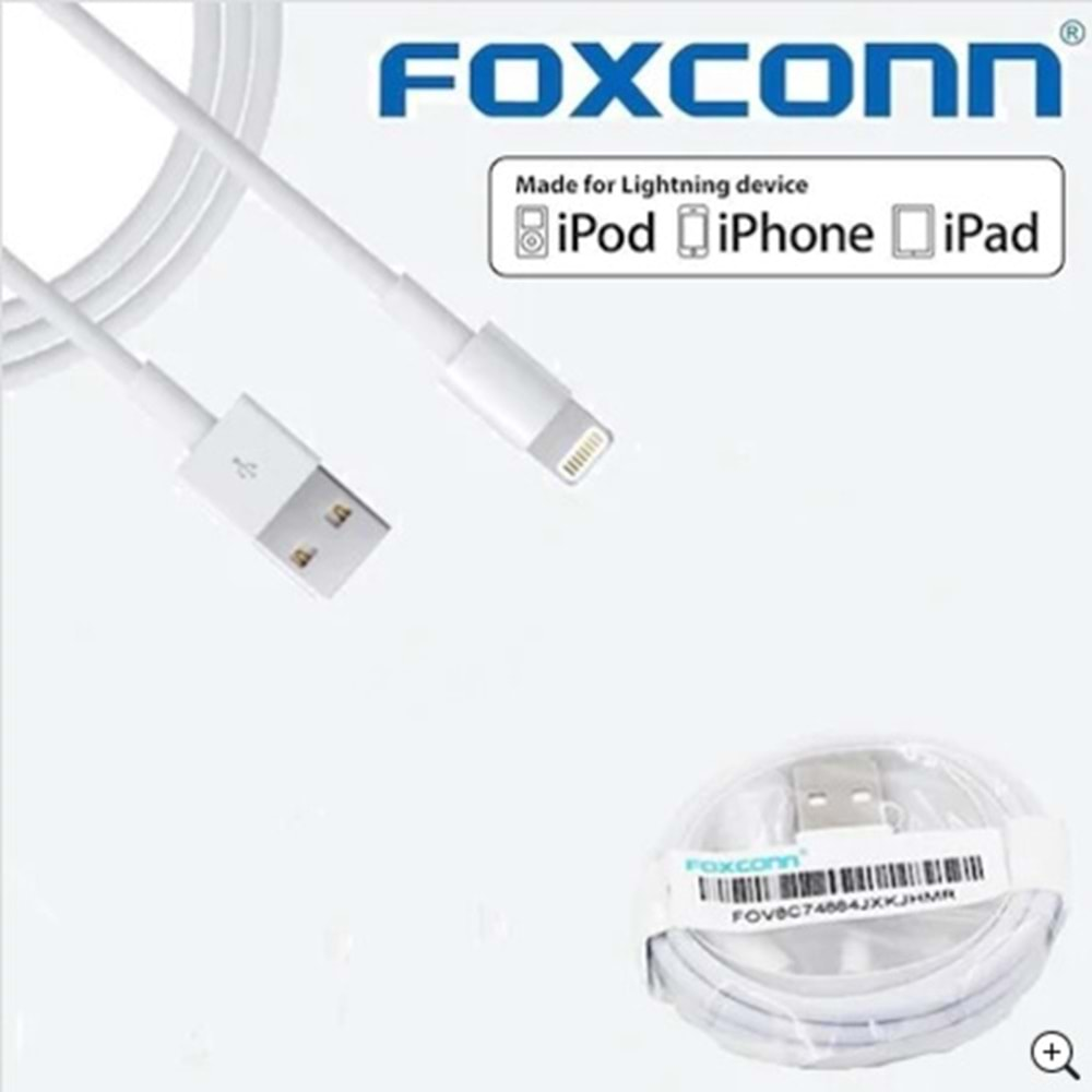 FOXCONN ORJİNAL İPHONE KABLO USB LİGHTNİNG MFİ SERTİFİKALI