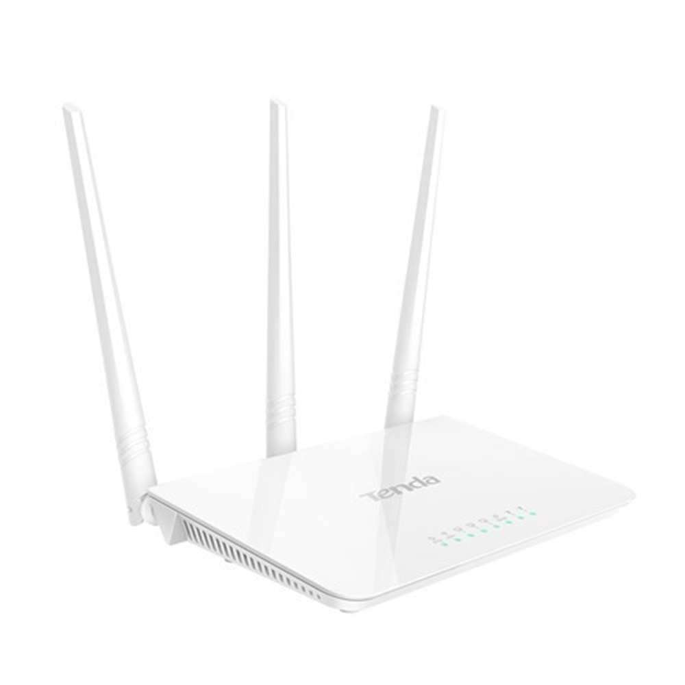 TENDA F3 2.4GHz 300Mbps 3 ANTEN 1Wan + 4Lan Portlu Wireless Router