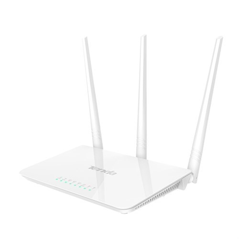 TENDA F3 2.4GHz 300Mbps 3 ANTEN 1Wan + 4Lan Portlu Wireless Router