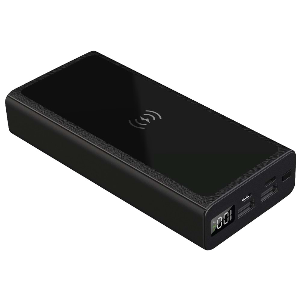 SPRANGE SR-P6 KABLOSUZ ŞARJ 24000MAH TYPE-C MİCRO A+ SMART CHİP TECHNOLOGY POWERBANK