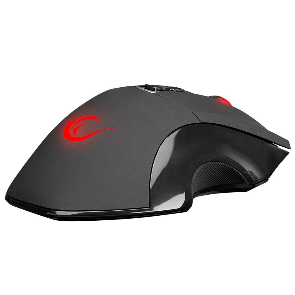 Rampage DLM-355 Işıklı RGB Usb Siyah Makrolu Oyuncu Mouse