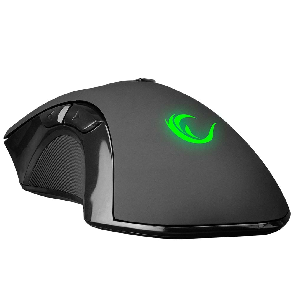 Rampage DLM-355 Işıklı RGB Usb Siyah Makrolu Oyuncu Mouse