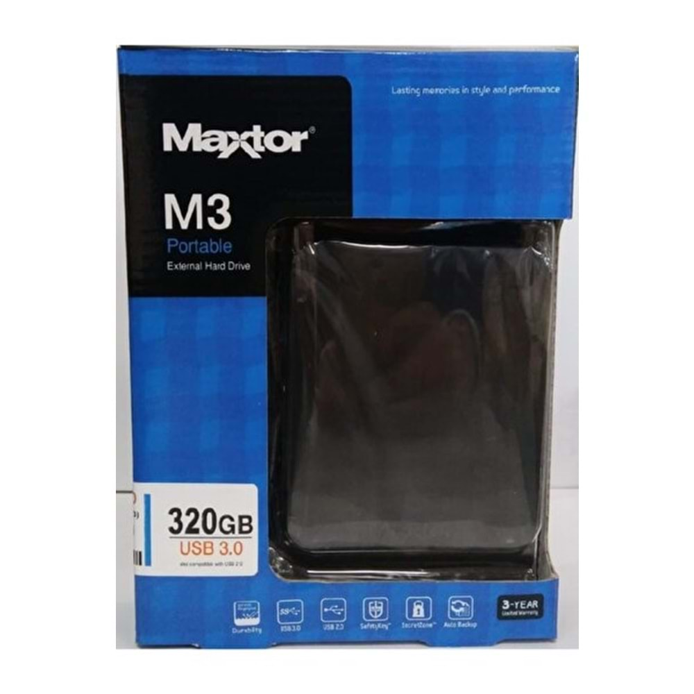 Maxtor M3 Portable 320GB 2.5