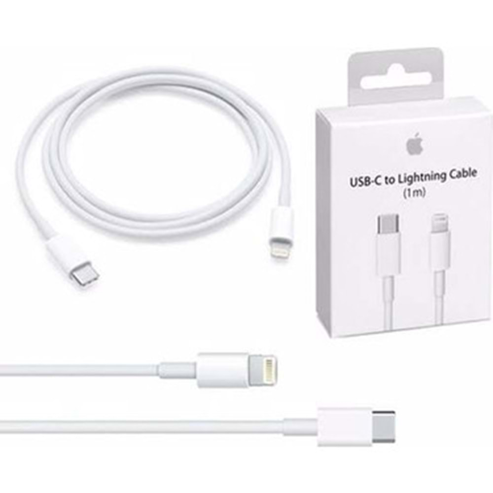 Apple USB-C to Lightning 1m Şarj Kablosu MQGJ2ZM/A (Orjinal Ürün)