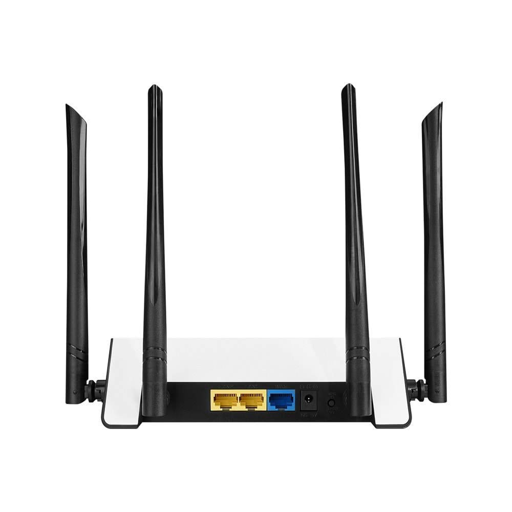 Everest EWR-521N4 Smart 4 Antenli (APP Control) 300Mbps Repeater+Access Point+Bridge Router