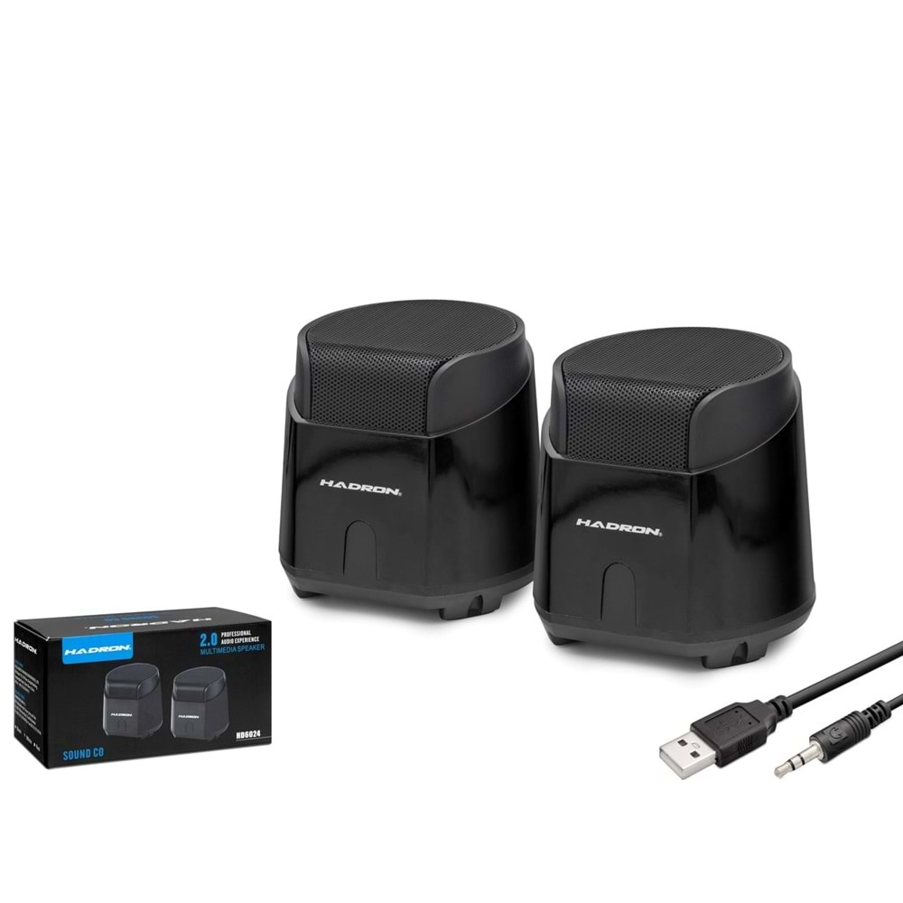 HADRON HD6024 USB SPEAKER 3w x2 PC HOPARLÖR