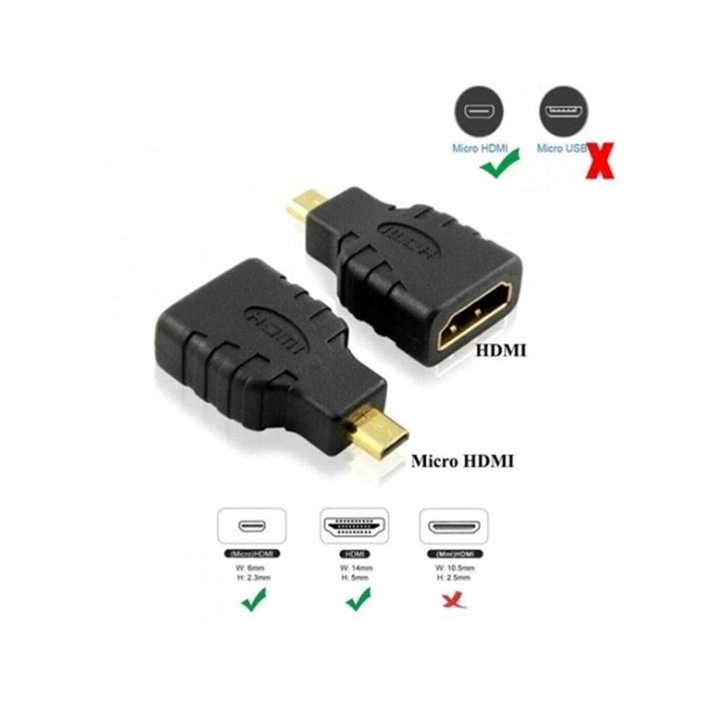 CONCORD C-580 MİCRO HDMİ TO HDMİ ÇEVİRİCİ