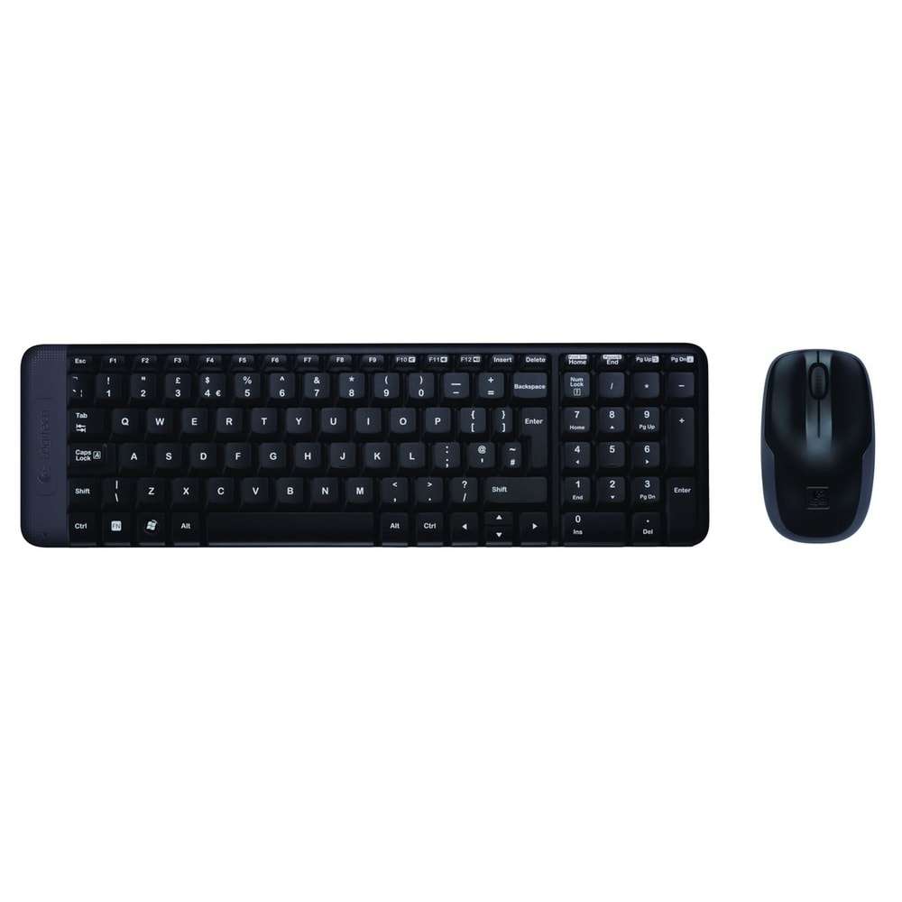 LOGİTECH MK220 WİRELESS KABLOSUZ KLAVYE MOUSE SET