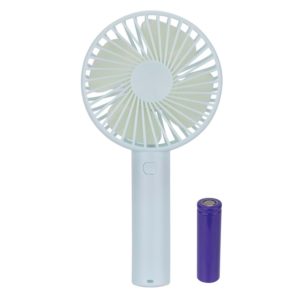 Everest EFN-502 Taşınabilir Şarjlı 800mAh Masaüstü Fan Usb Fan Usb Vantilatör