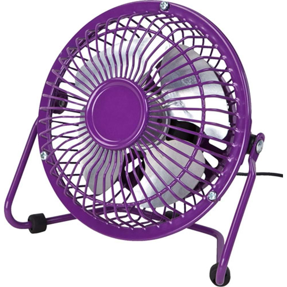 PLATOON PL-9928 18cm MASAÜSTÜ FAN BÜYÜK BOY METAL SESSİZ USB VANTİLATÖR USB FAN