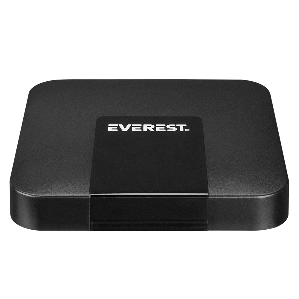 Everest EV-TB30 Amlogic 905W Işlemci 2G RAM+16GB Dahili Hafizasi Wifi+ Quad core ARM Cortex-A53 Kumandalı Android TV Box