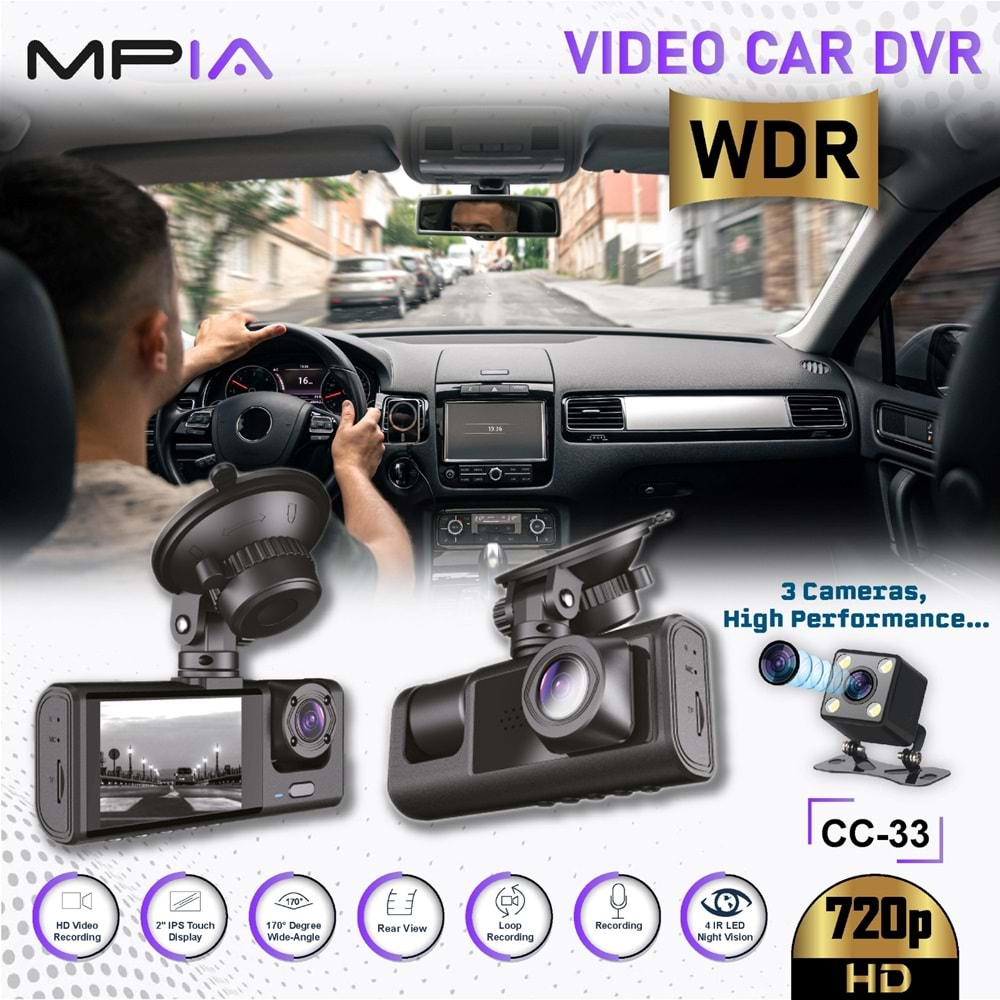 MPİA CC-33 HD 720P 2