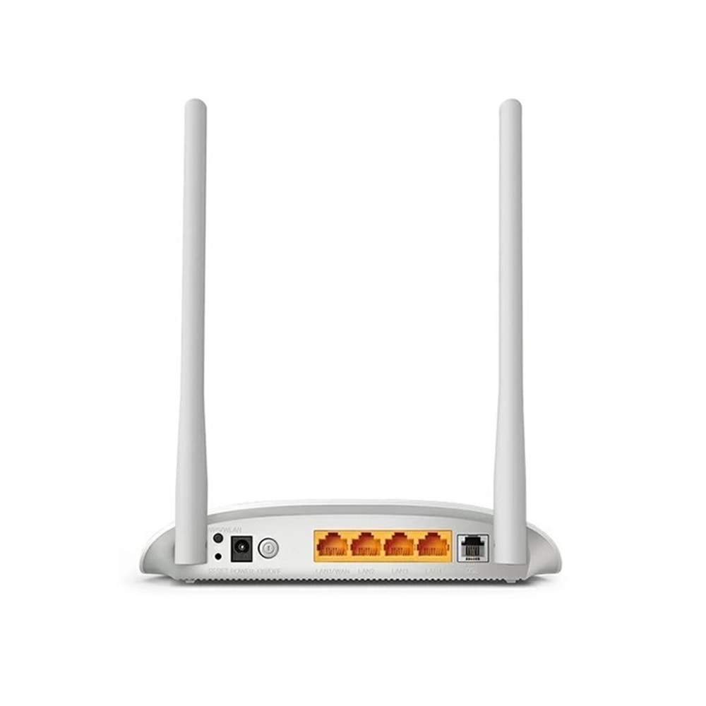 Tp-Link VN020-F3 300 Mbps 4 Port10/100 + 1 Port Rj11 Wireless Vdsl/Adsl Modem Router