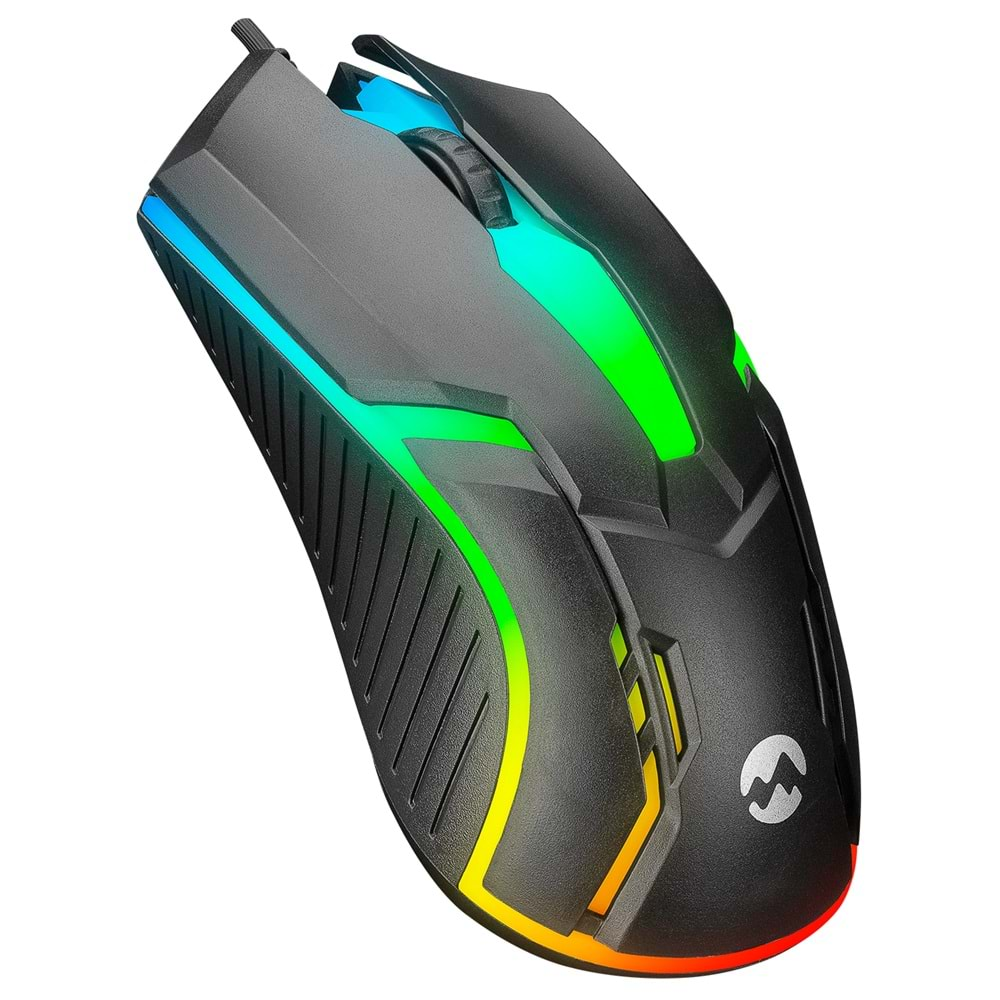 Everest SM-G52 Usb Siyah Aydınlatmalı Gaming Oyuncu Mouse