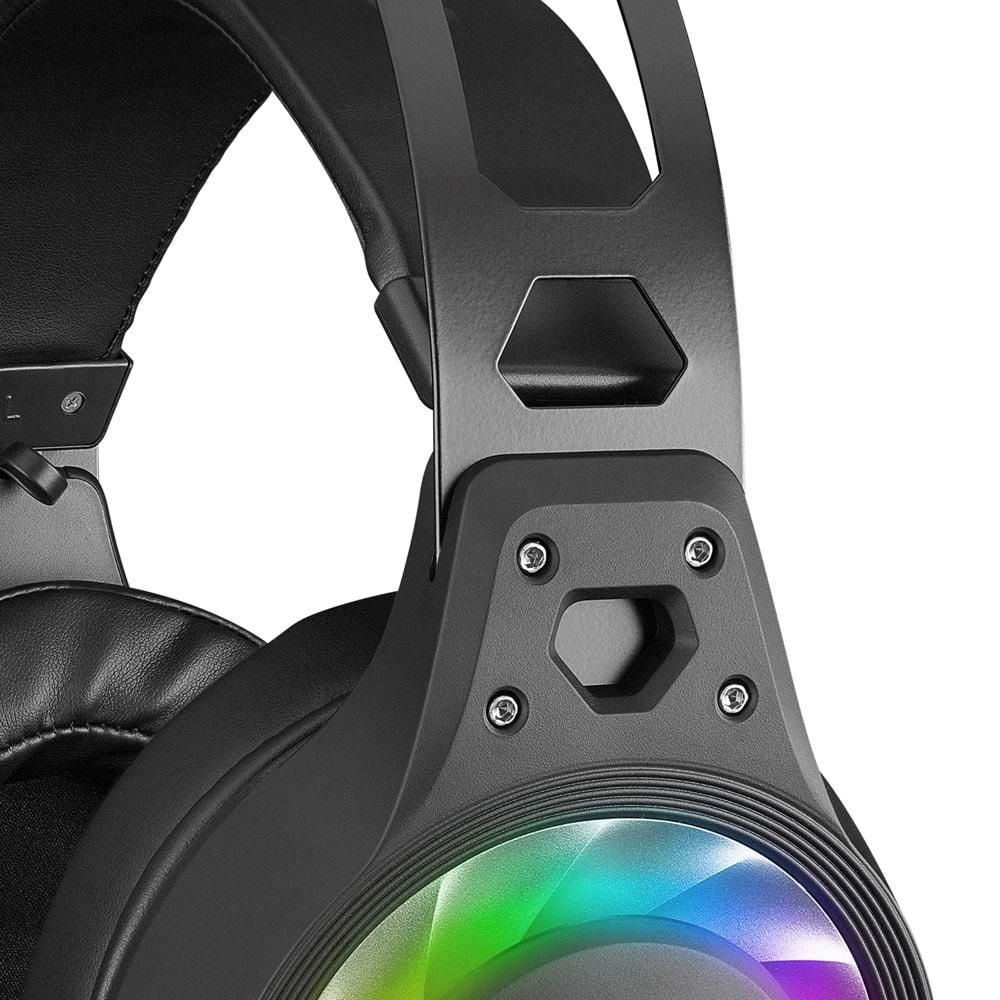 Rampage G8 LOOPY Usb 7.1 RGB Ledli Gaming Oyuncu Mikrofonlu Kulaklık