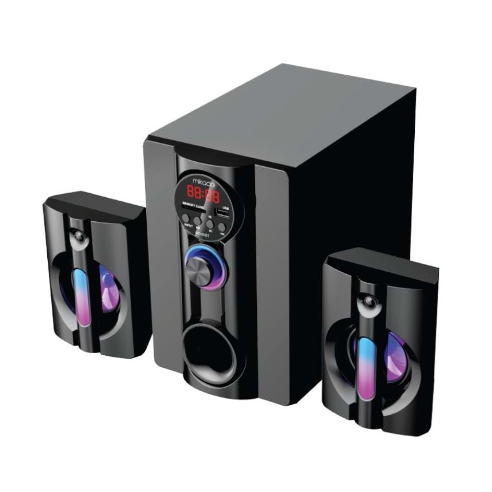 Mikado MD-95BT 2+1 20W Siyah Multimedya FM/BT/SD/USB Speaker Hoparlör