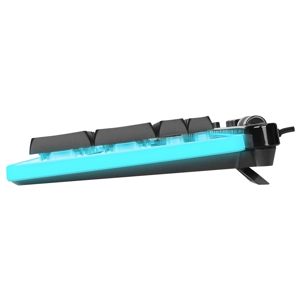 Rampage SHINE K14 Siyah USB RGB Backlight Membrane Gaming Oyuncu Klavye