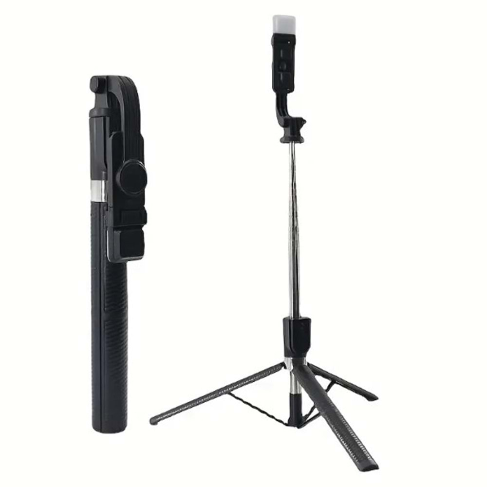 TELSAN YT06 Kablosuz 170CM Bluetooth Kumandalı Özçekim Çubuğu Tripod Masaüstü Tripod