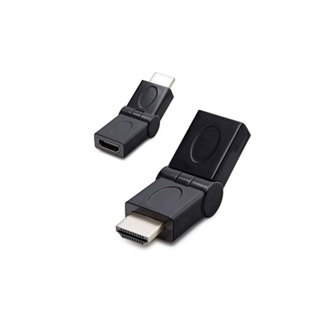 HADRON HDX1257 HDMI TO HDMI ADAPTÖR L TİP M/F SİYAH