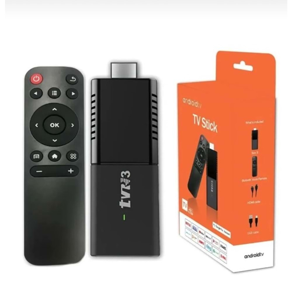 PLATOON PL-7700 Ultra Hd Android Tv Box TVR3 TV Stick 1080P 4K Android 12 Wifi Akıllı Medya Oynatıcı TV Stick