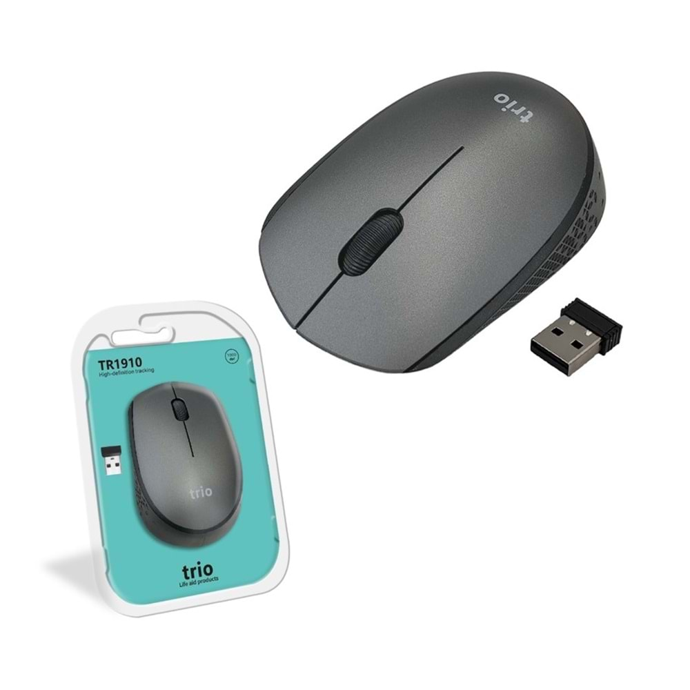 TRİO TR1910 2.4GHZ OPTİK 1000DPİ WİRELESS KABLOSUZ MOUSE