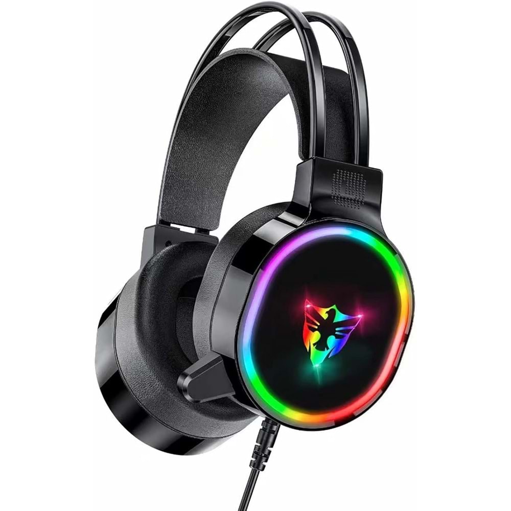 TELSAN G607 E-SPORT USB 7.1 RGB LEDLİ GAMİNG OYUNCU MİKROFONLU KULAKLIK