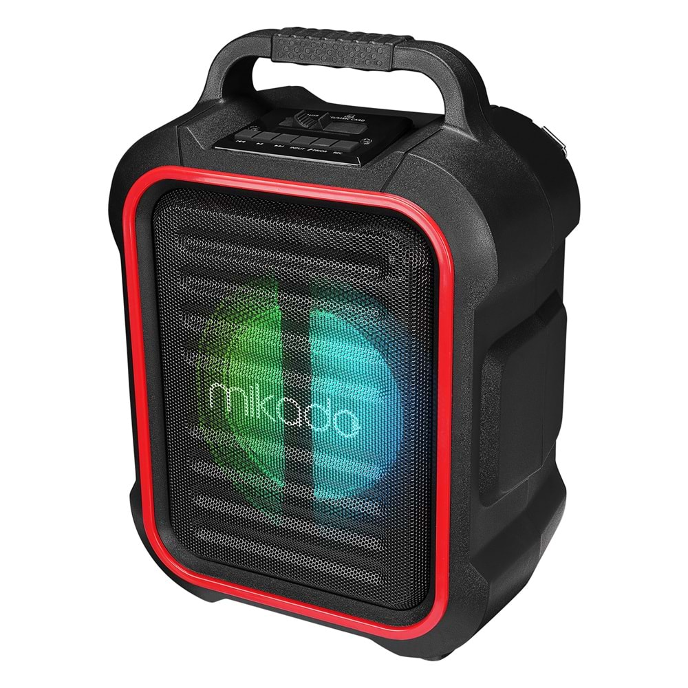 Mikado MD-116BT 15W El ve Kafa Mikrofonlu USB/SD Bluetoothlu Toplantı-Parti Hoparlör