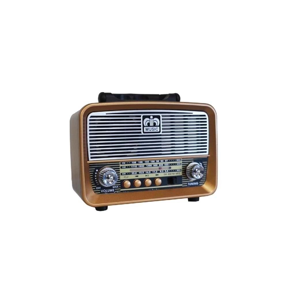 TELSAN NS-6652BT USB/SD/FM/BLUETOOTH NOSTALJİ GÜÇLÜ SİNYAL MÜZİK KUTUSU
