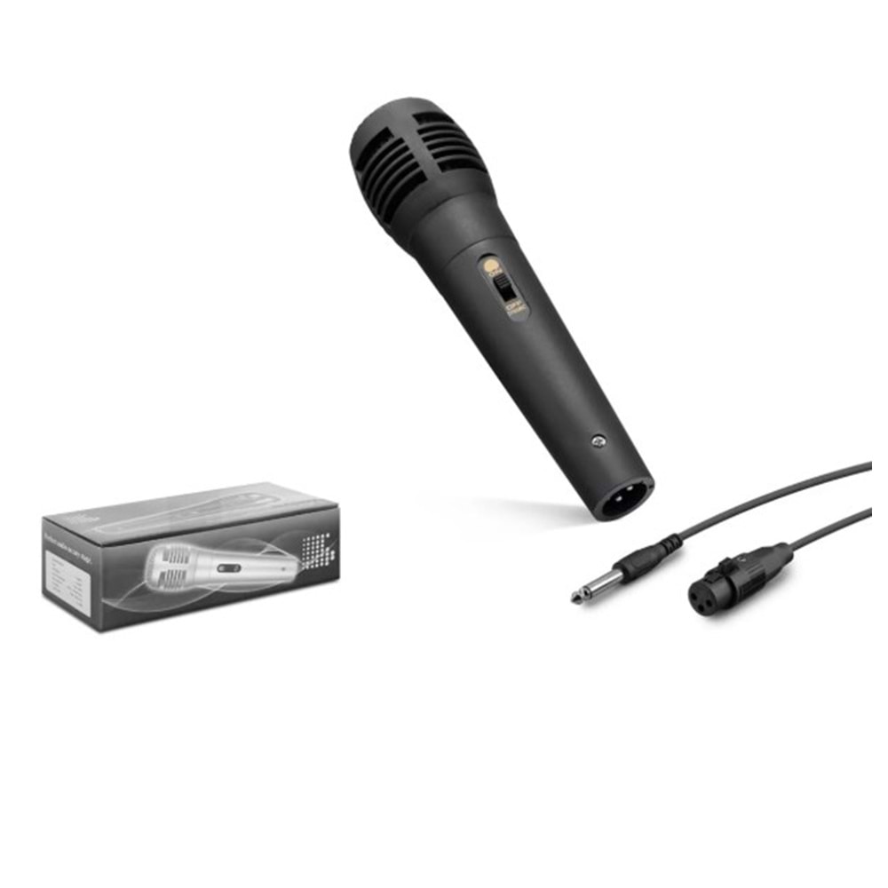 HADRON HDX2753 MİKROFON VOKAL 2 METRE KABLOLU MİKROFON