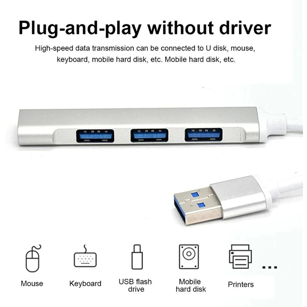 GABBLE GAB-TCUM30 TYPE-C HUB 4 PORT USB 3.0 4IN1 TYPE-C ÇOKLAYICI