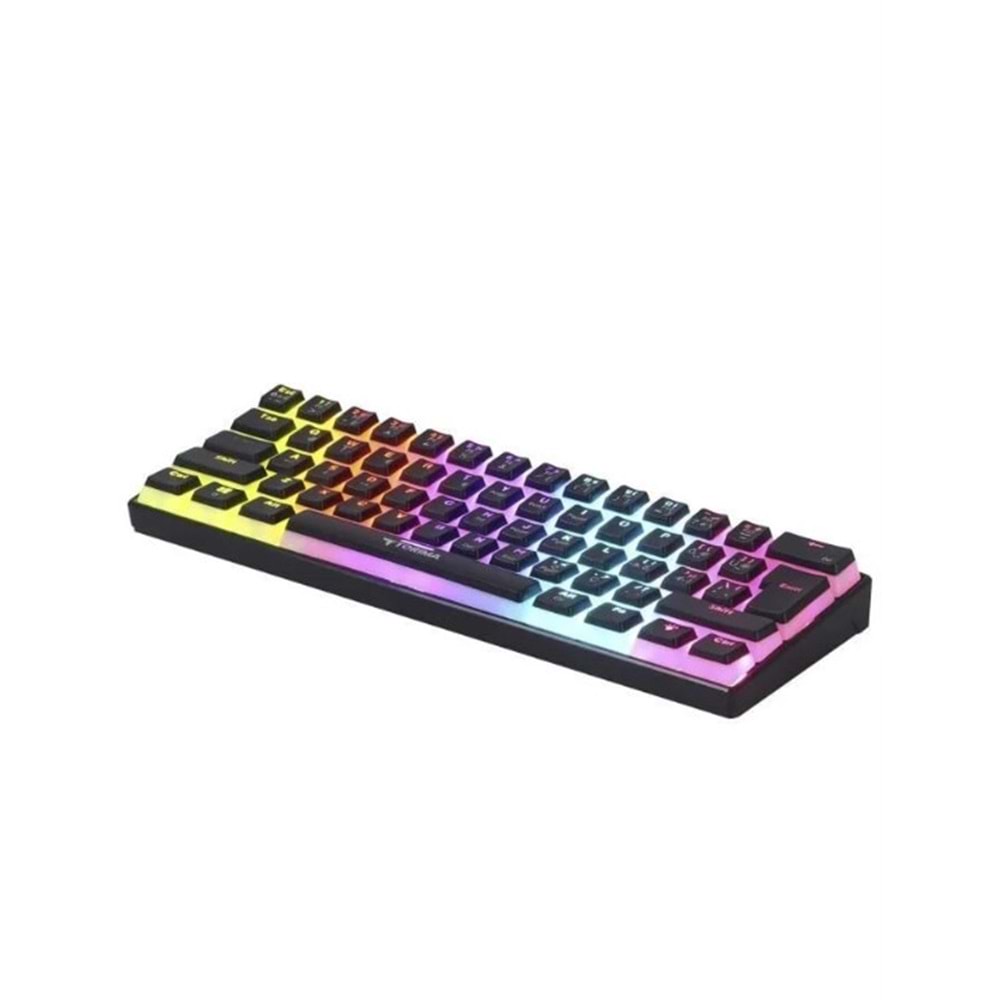 Torima TK-04 Siyah Mekanik Rgb Işıklı Kablolu Q Klavye