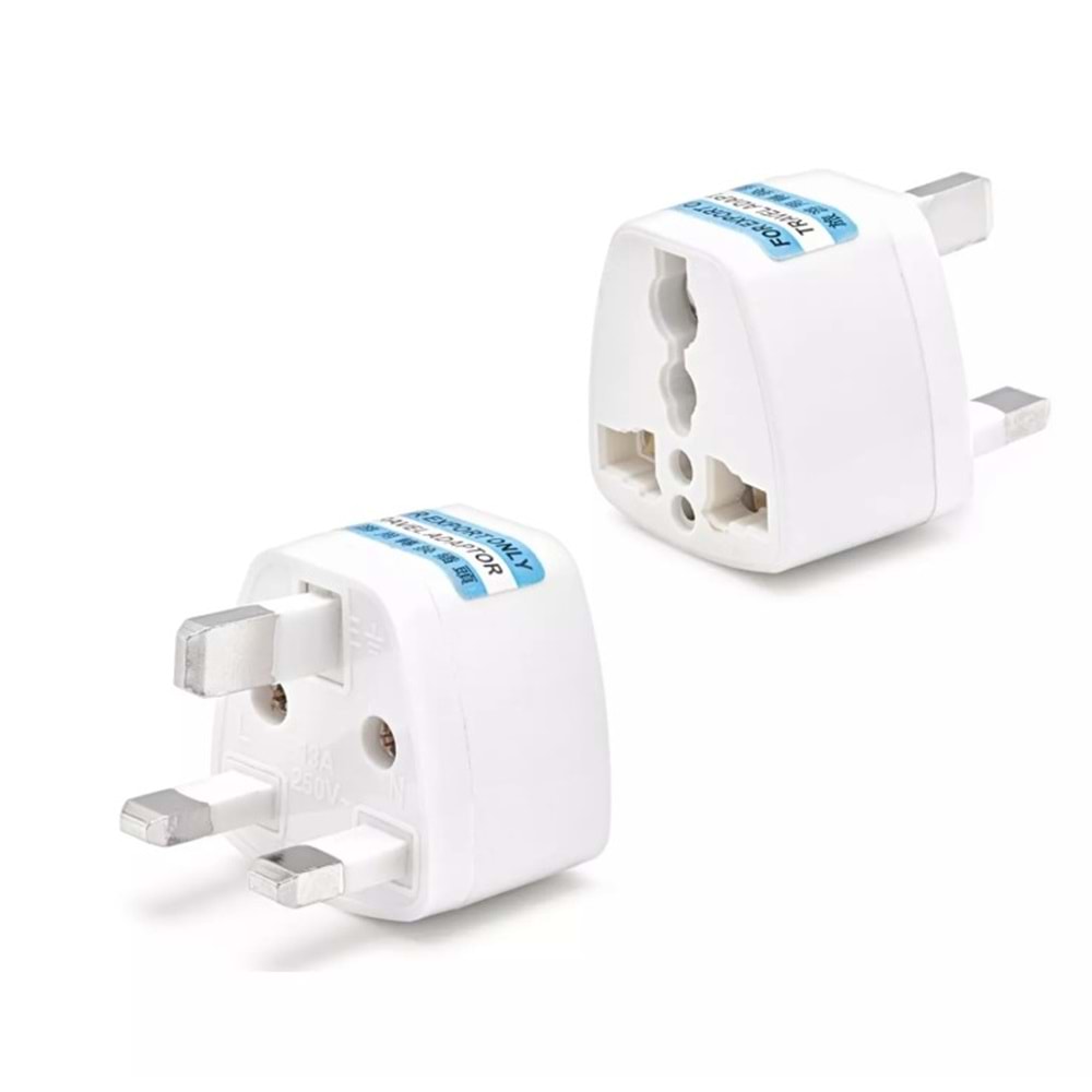 TELSAN TLS-44 AMERİKAN FİŞ ADAPTÖRÜ BEYAZ 1299