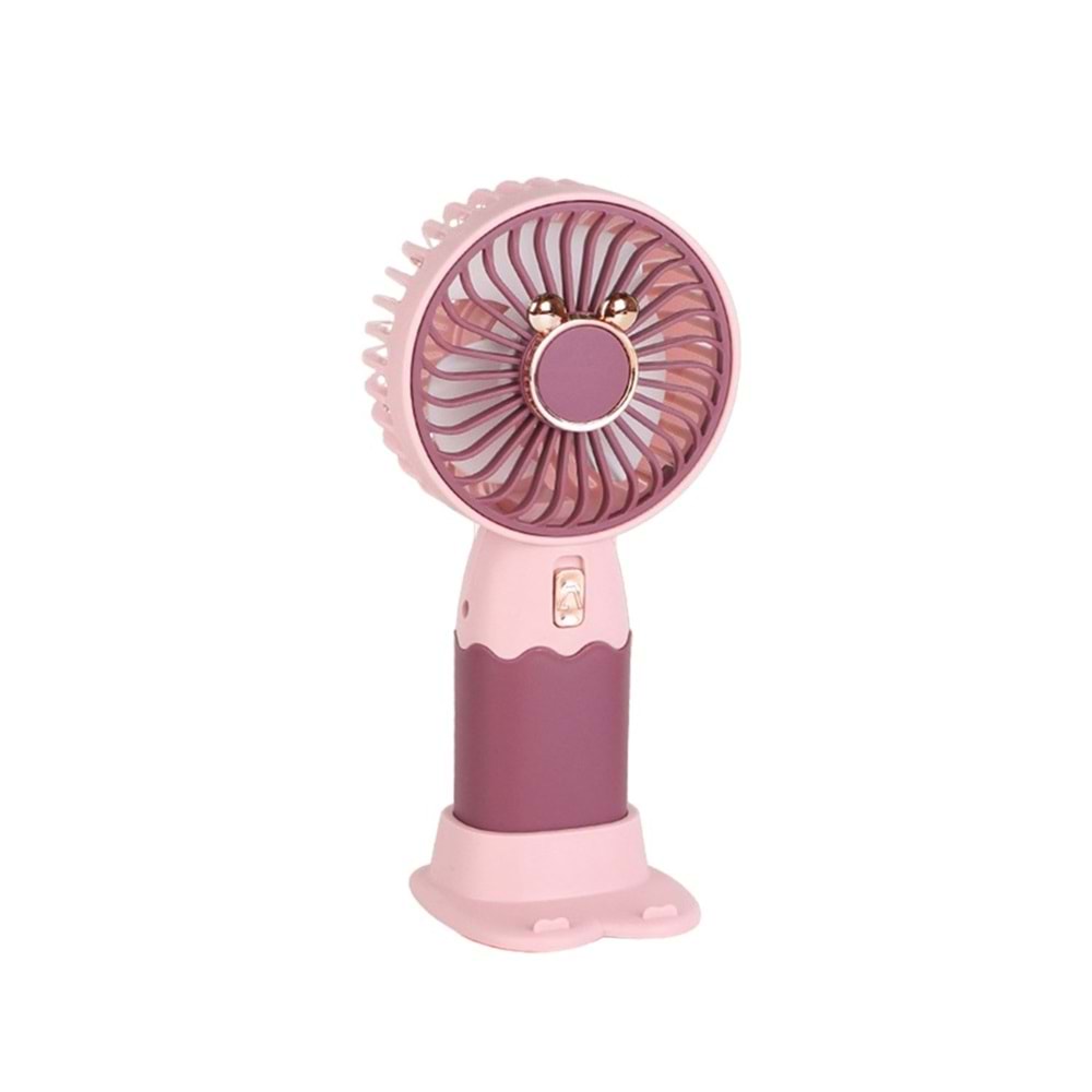 CONCORD MS-51 TAŞINABİLİR ŞARJLI 3-5W 250MAH MASAÜSTÜ FAN USB VANTİLATÖR